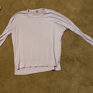 Lilac pullover sweater